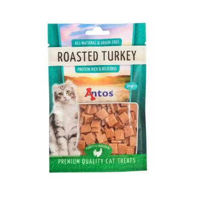 Antos Cats Treats Sachet Pavo Rostizado